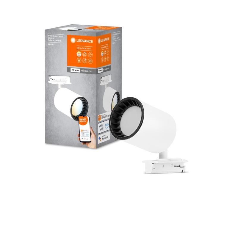 Ledvance SMART+ Wifi 1-Phasen Schienen Leuchtkopf Tracklight Spot Osaka Weiß